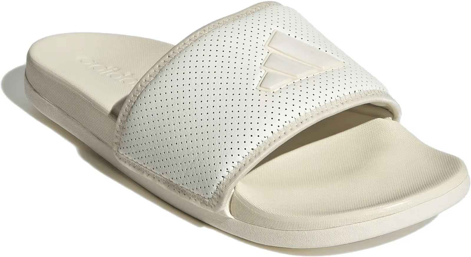 adidas Adilette Comfort Slides Off White Zero Metalic Wonder White (Women's)