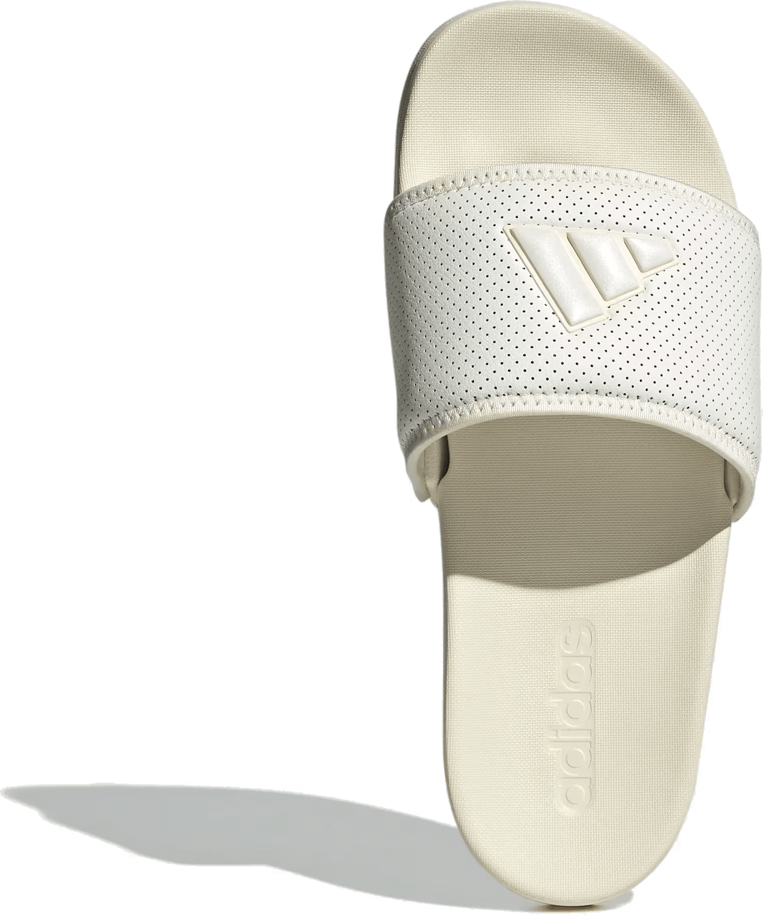 adidas Adilette Comfort Slides Off White Zero Metalic Wonder White (Women's)