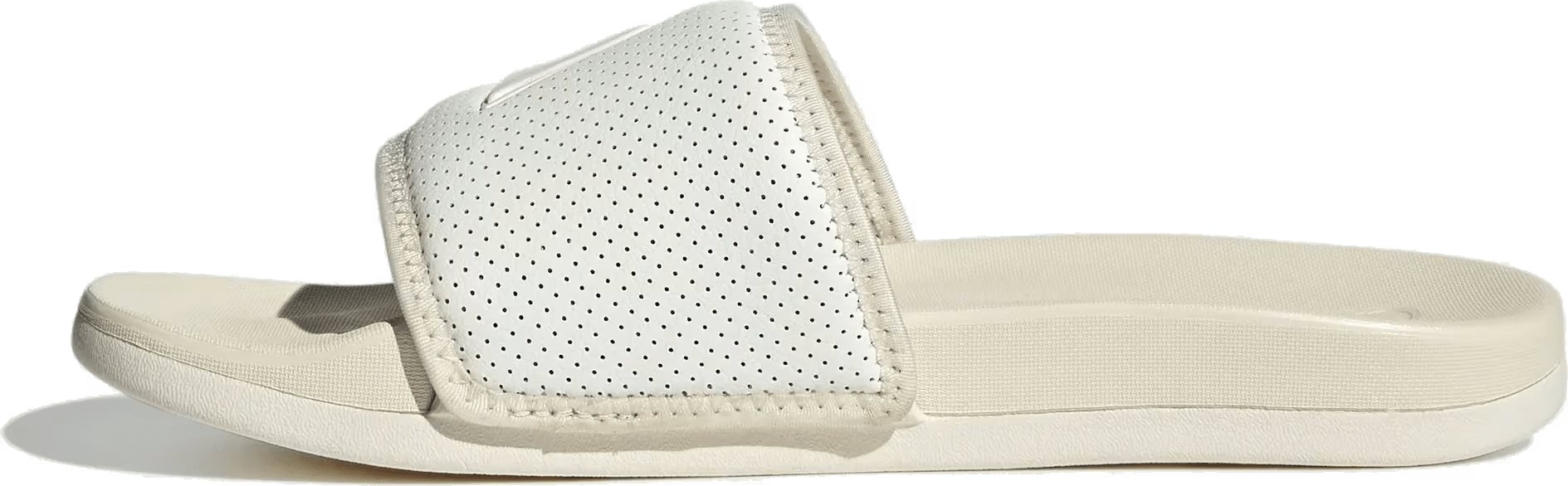 adidas Adilette Comfort Slides Off White Zero Metalic Wonder White (Women's)