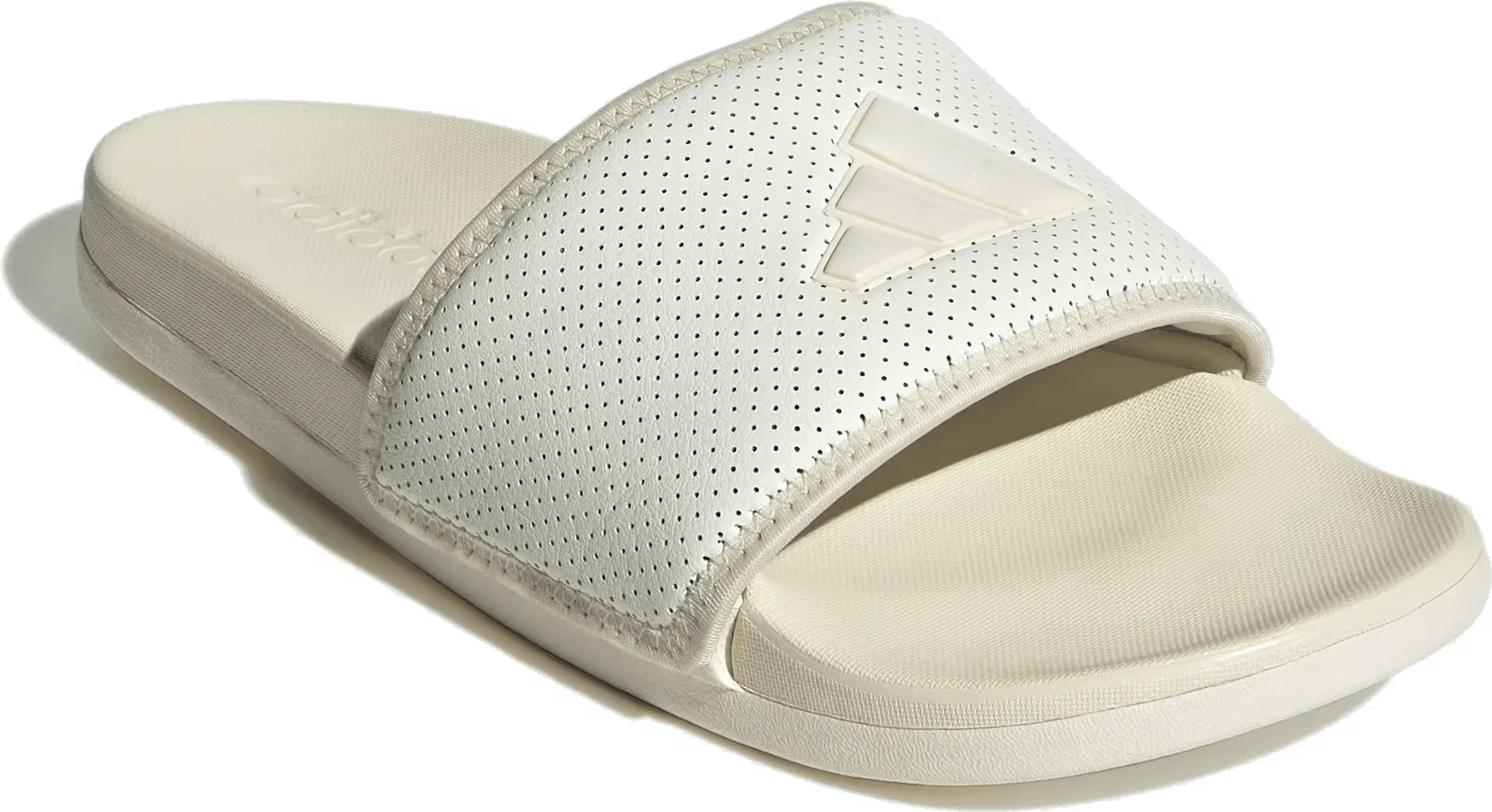 adidas Adilette Comfort Slides Off White Zero Metalic Wonder White (Women's)