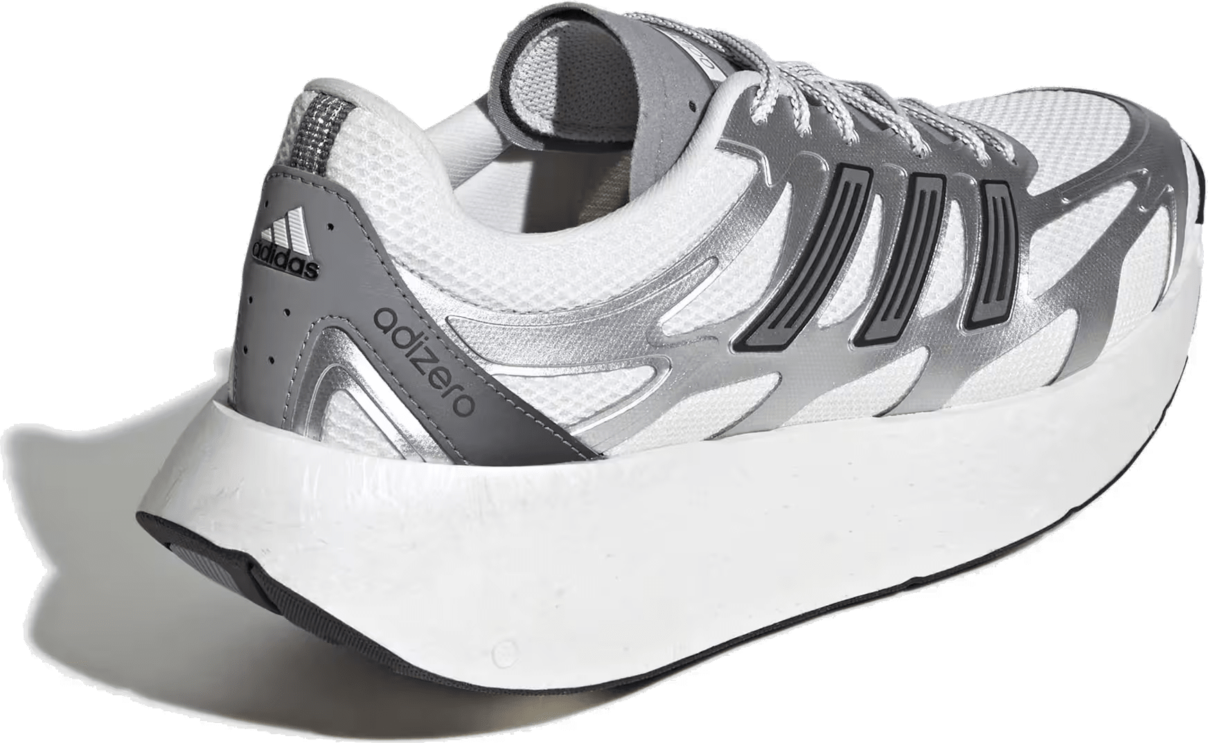 adidas Adizero Aruku Silver Metallic Crystal White Grey Three