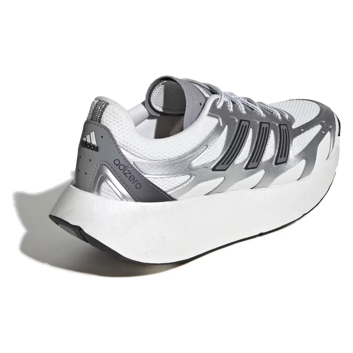 adidas Adizero Aruku Silver Metallic Crystal White Grey Three