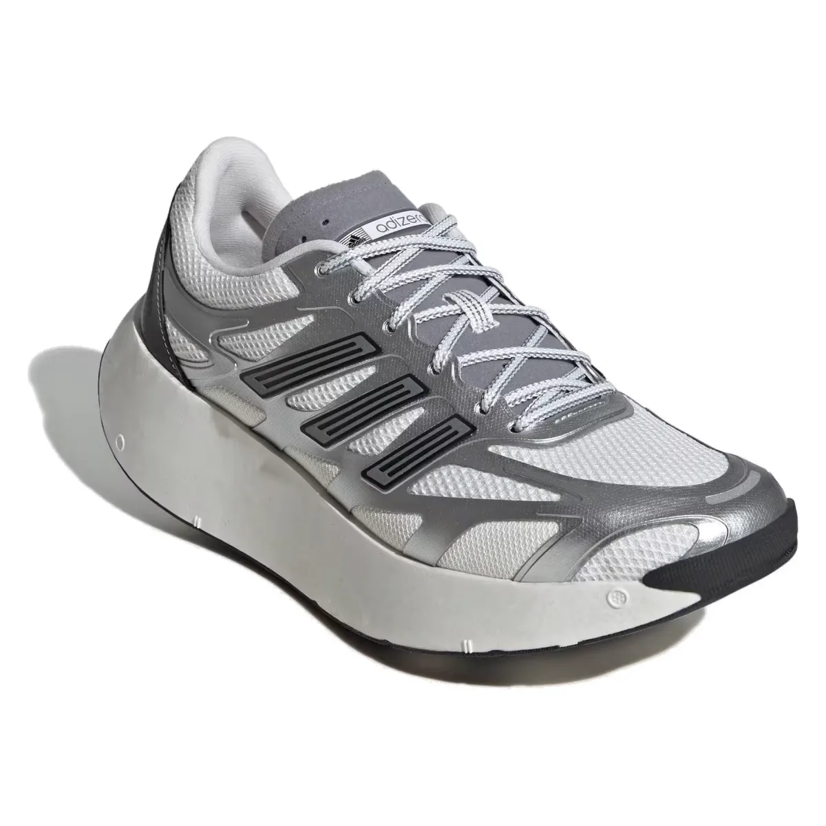 adidas Adizero Aruku Silver Metallic Crystal White Grey Three