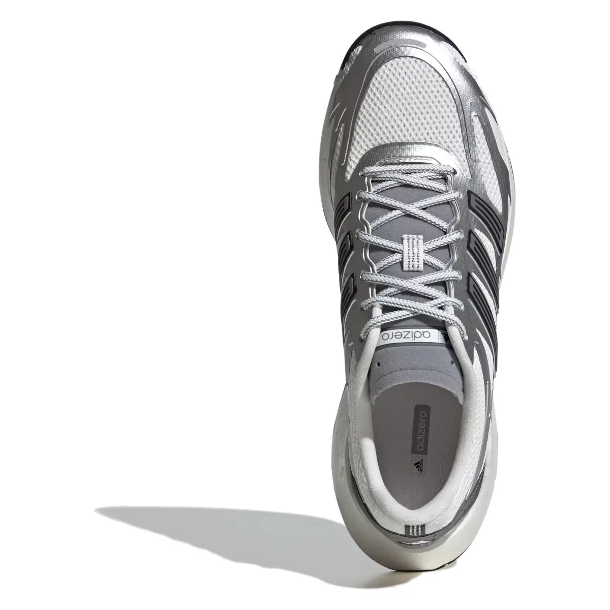 adidas Adizero Aruku Silver Metallic Crystal White Grey Three