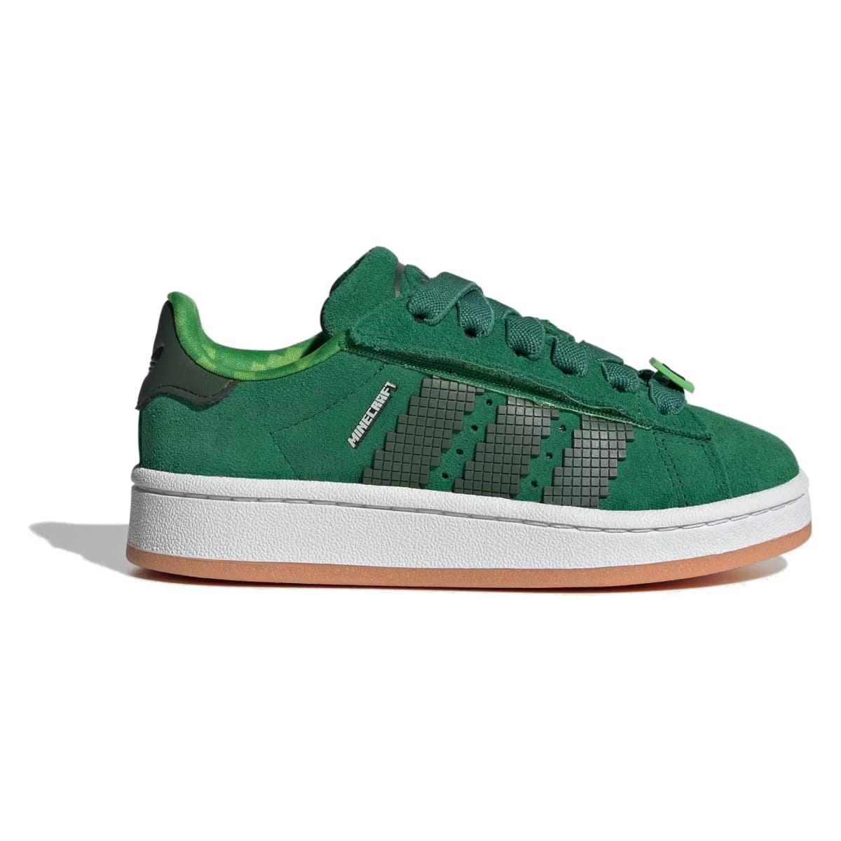 adidas Campus 00s Comfort Closure Minecraft Camp Green Black White Gum (PS)