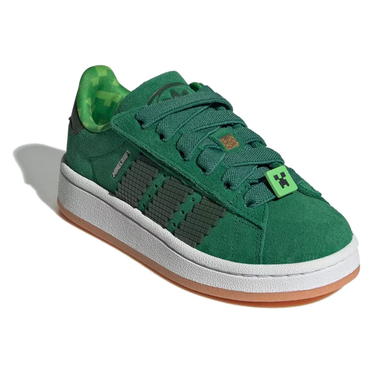 adidas Campus 00s Comfort Closure Minecraft Camp Green Black White Gum (PS)