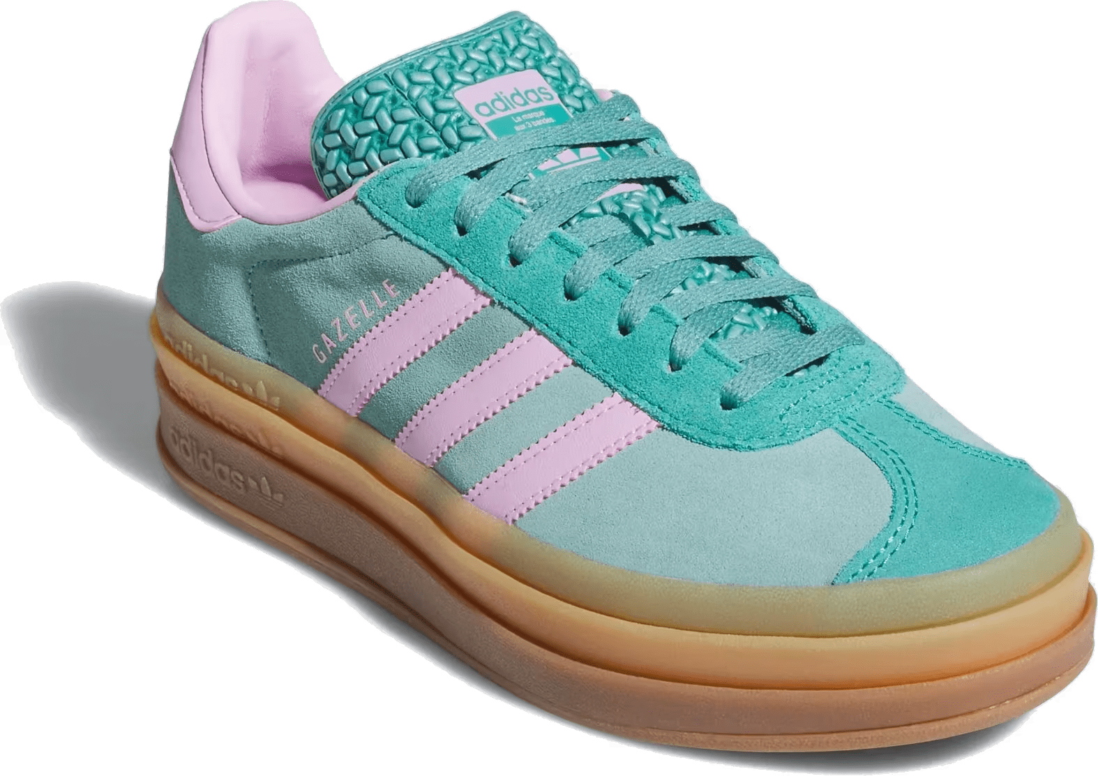 adidas Gazelle Bold Powder Teal Bliss Lilac Pure Teal (Women's)