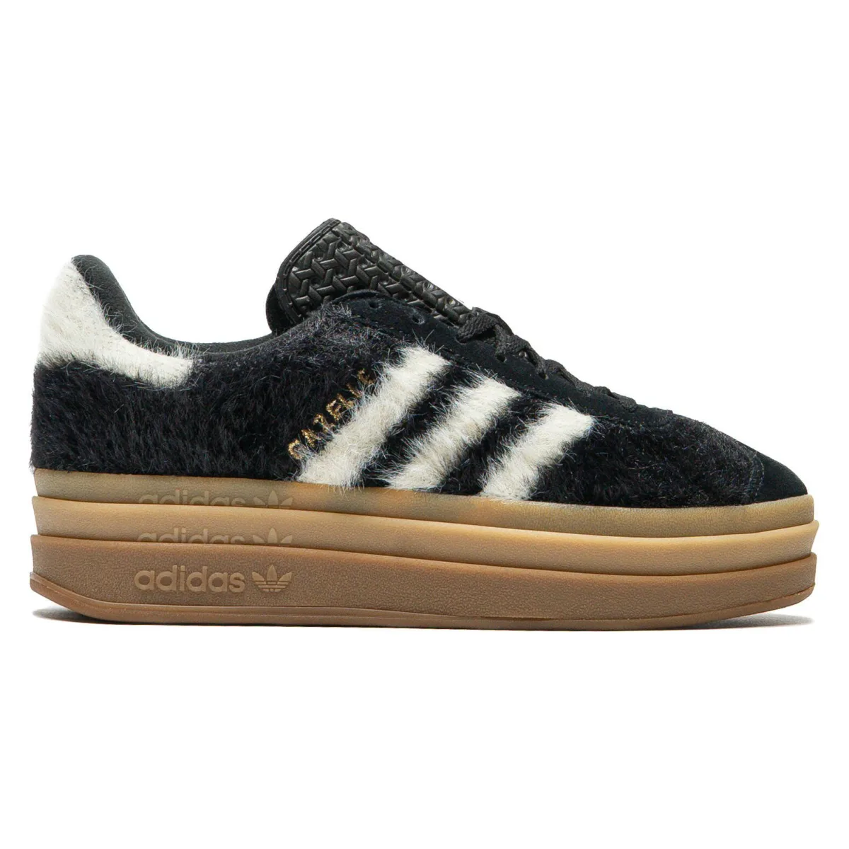 Adidas Gazelle Bold Wmns "Fur Pack - Black White"