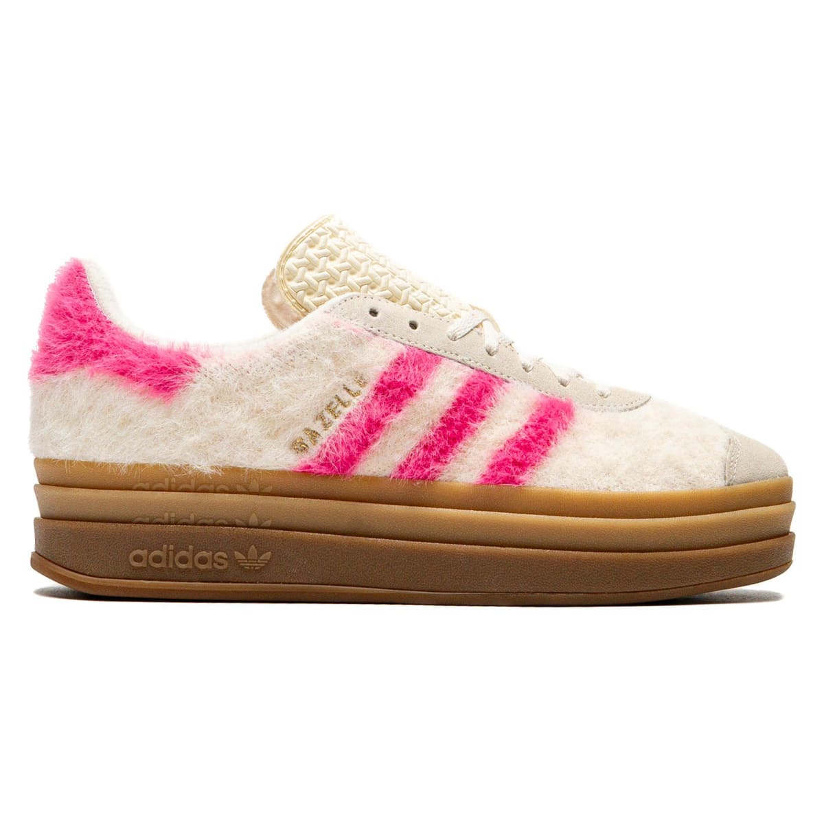 Adidas Gazelle Bold Wmns "Fur Pack - Shock Pink"