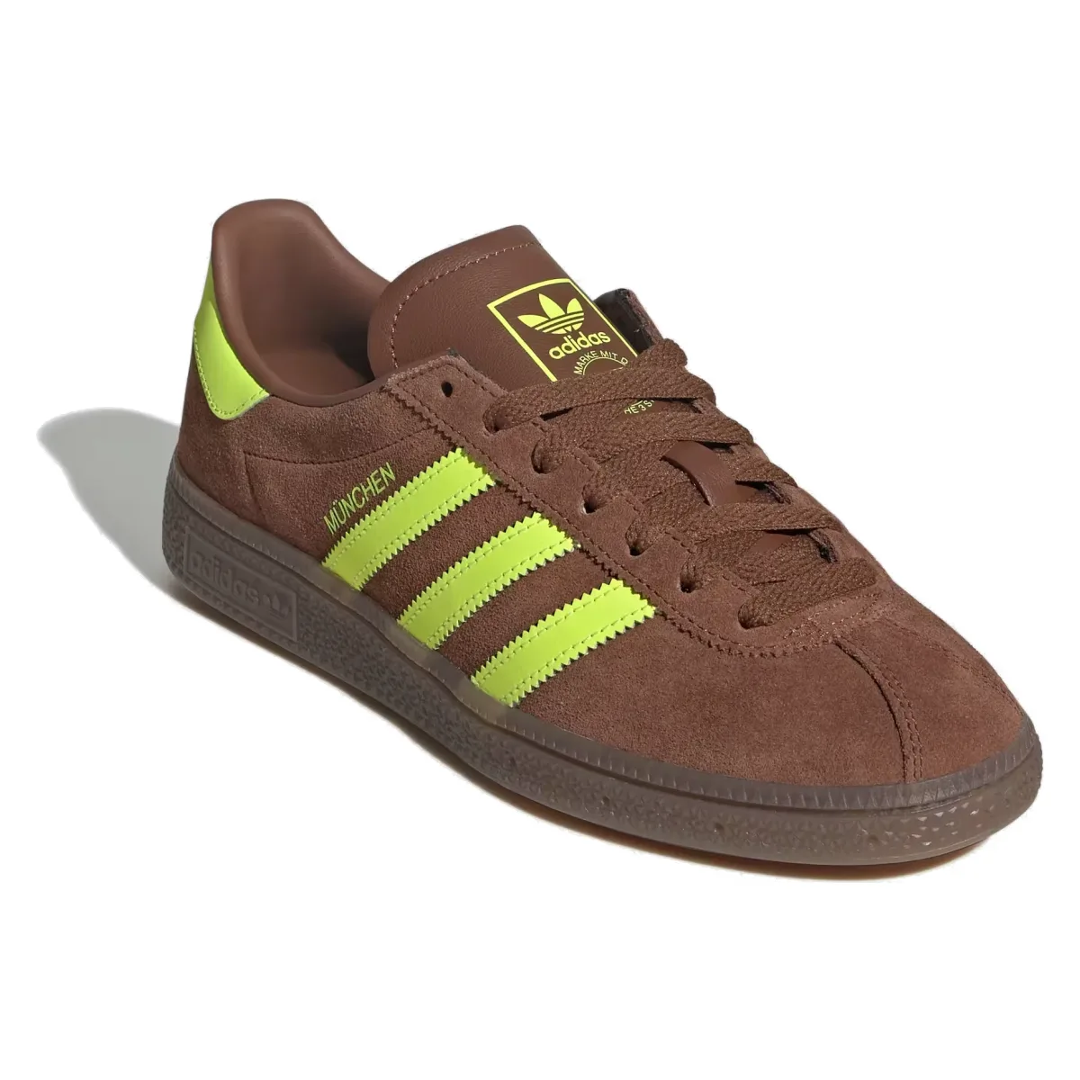 adidas Muenchen Preloved Brown Solar Yellow (Women's)
