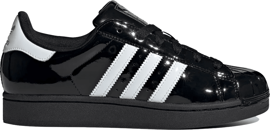 Adidas Superstar II "Black Patent Leather"