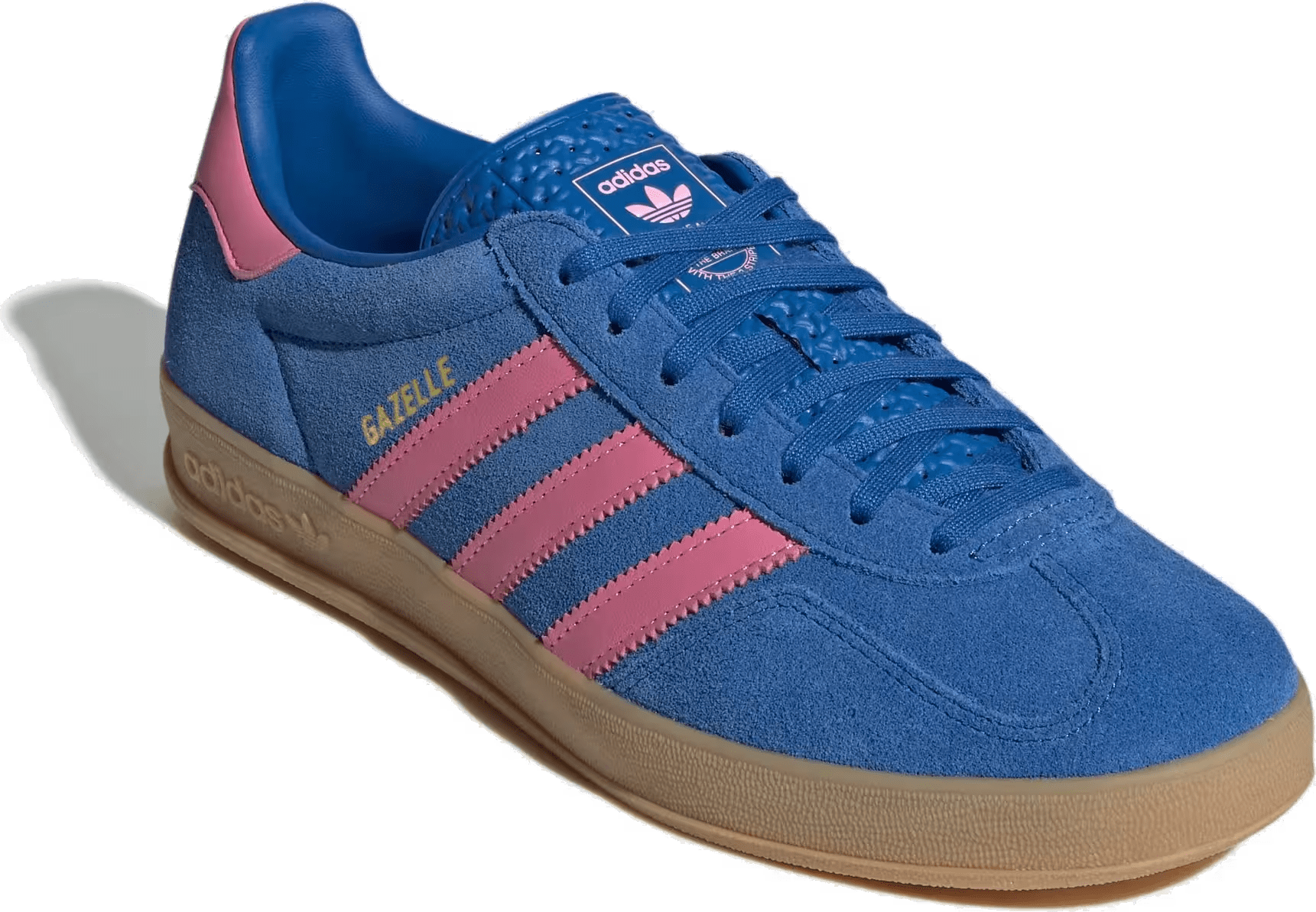 Adidas Gazelle Indoor "Blue / Bliss Pink"