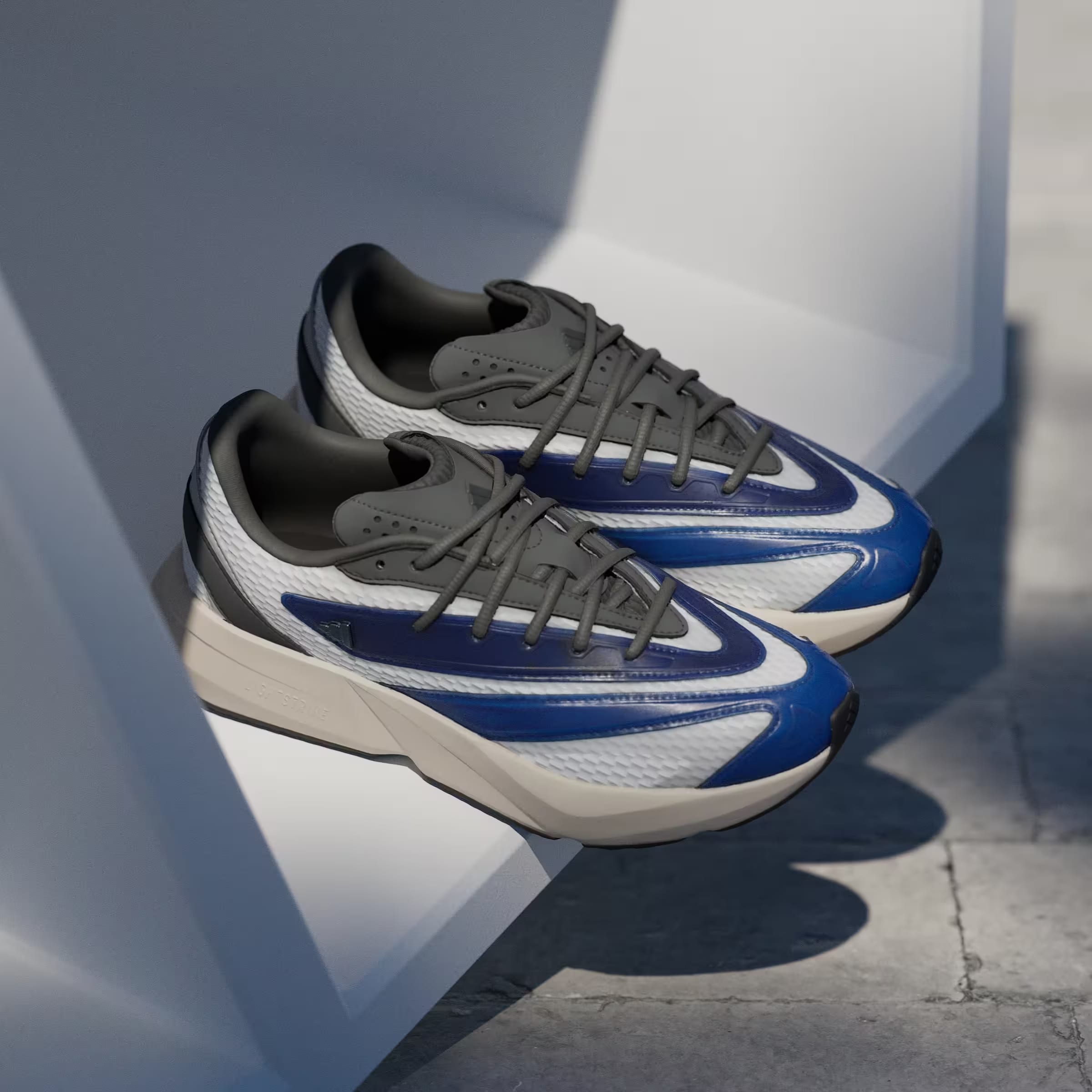 adidas Lightblaze Cloud White Dark Blue Grey Six