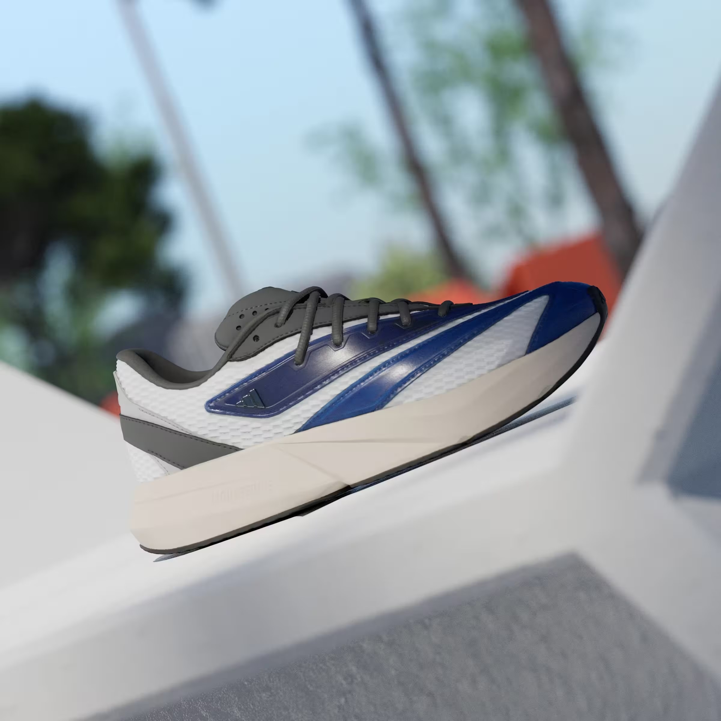 adidas Lightblaze Cloud White Dark Blue Grey Six