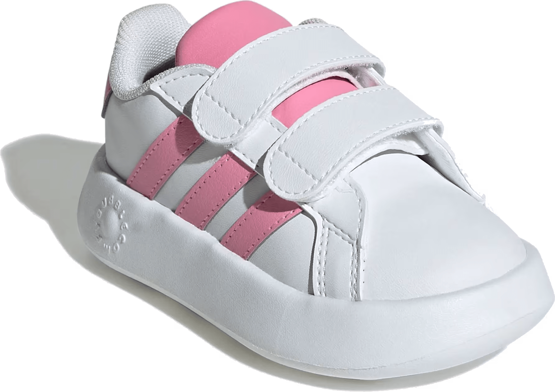 adidas Grand Court 2.0 Cloud White Bliss Pink Core Black (TD)