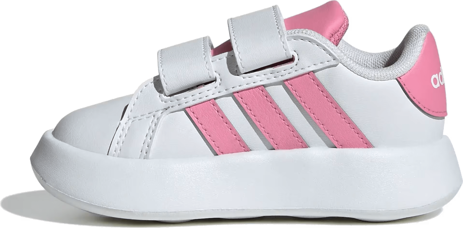 adidas Grand Court 2.0 Cloud White Bliss Pink Core Black (TD)