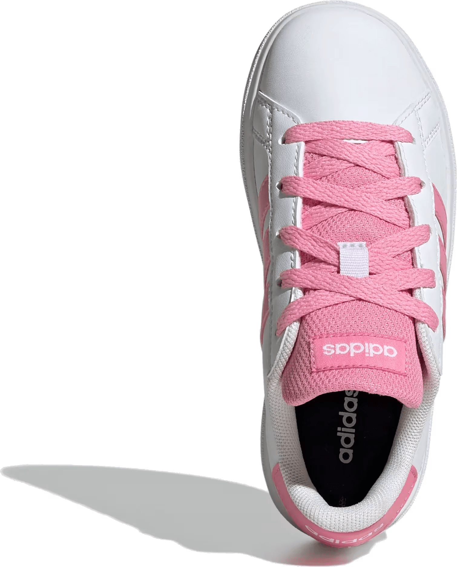 adidas Grand Court Lifestyle Cloud White Bliss Pink Core Black (GS)
