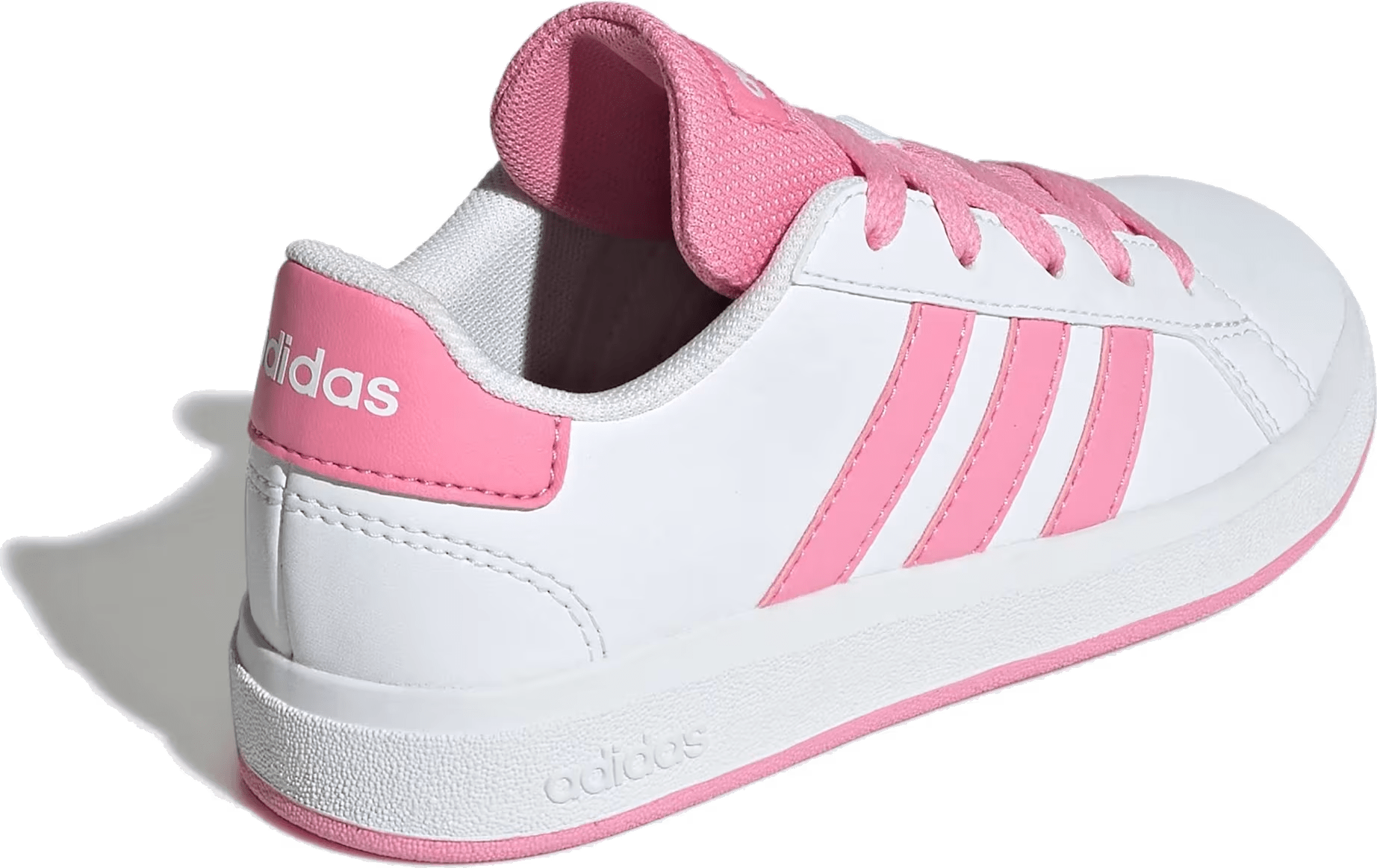 adidas Grand Court Lifestyle Cloud White Bliss Pink Core Black (GS)