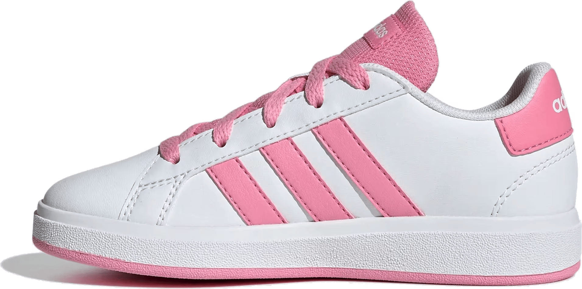 adidas Grand Court Lifestyle Cloud White Bliss Pink Core Black (GS)