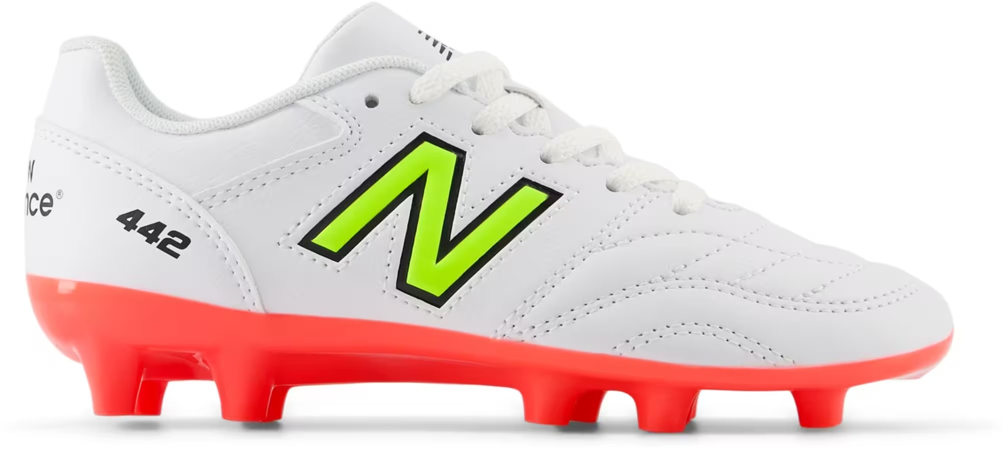 New Balance 442v2 Academy FG White Solar (GS)