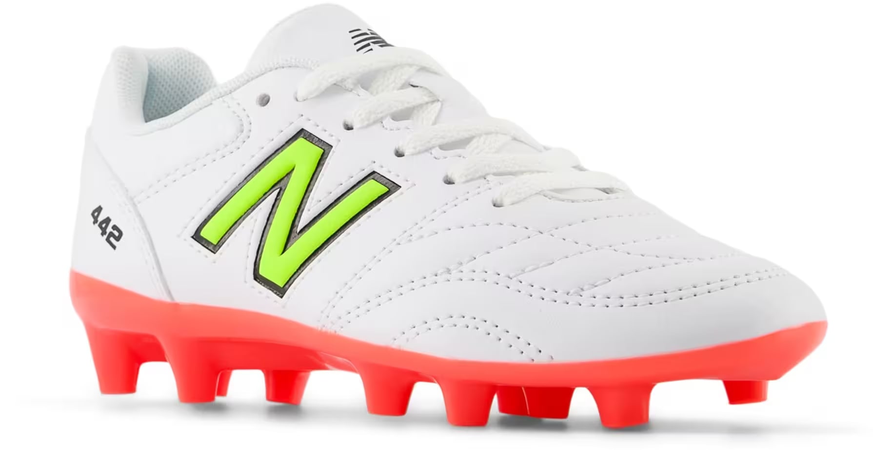 New Balance 442v2 Academy FG White Solar (GS)