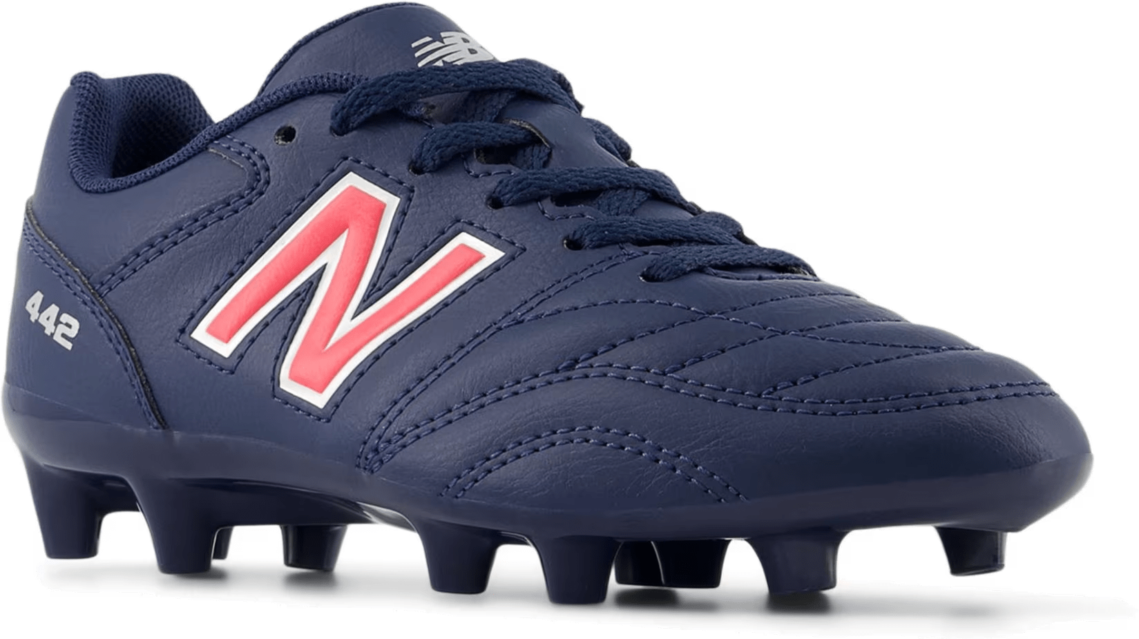 New Balance 442 Academy FG v2 Navy Silver Energy Red (PS)