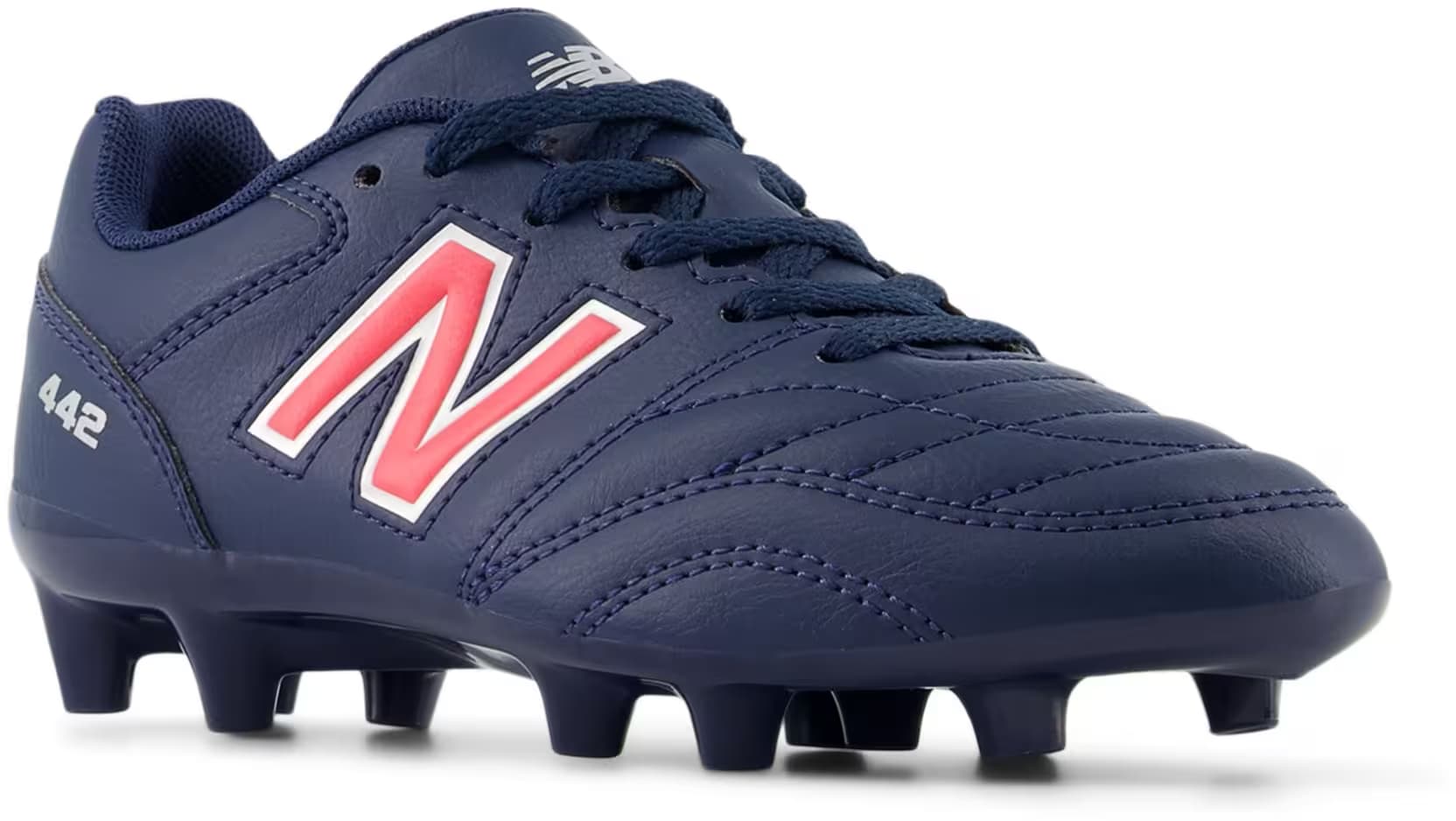 New Balance 442 Academy FG v2 Navy Silver Energy Red (PS)