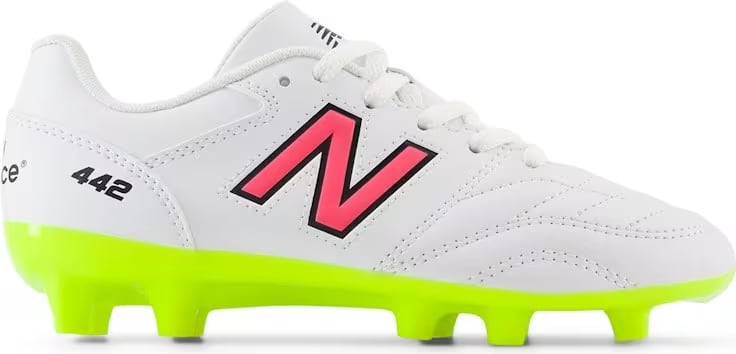 New Balance 442 v2 Academy FG White Hi-Lite Black (GS/PS)