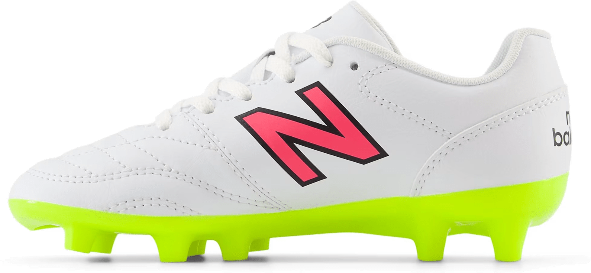 New Balance 442 v2 Academy FG White Hi-Lite Black (GS/PS)