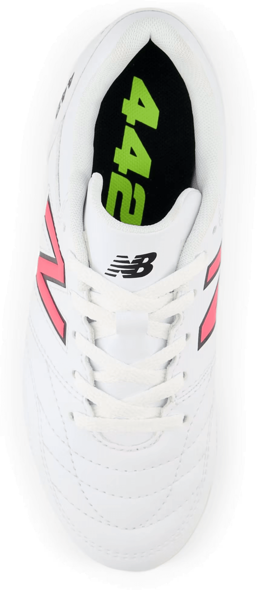 New Balance 442 v2 Academy FG White Hi-Lite Black (GS/PS)