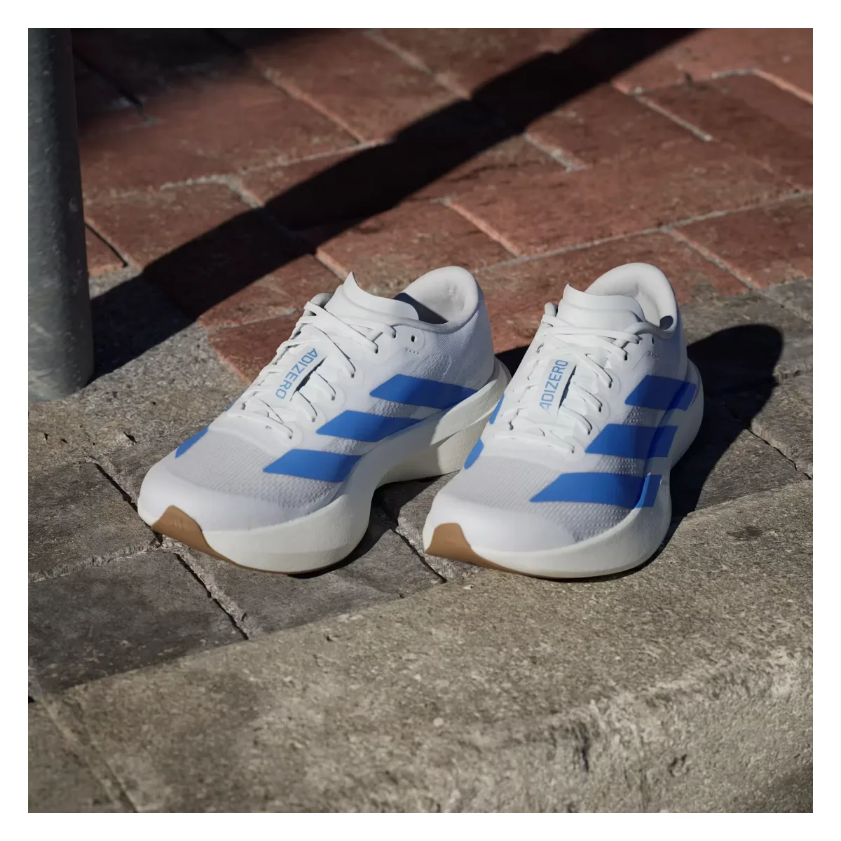 adidas Adizero Evo SL White Blue Fusion (Women's)