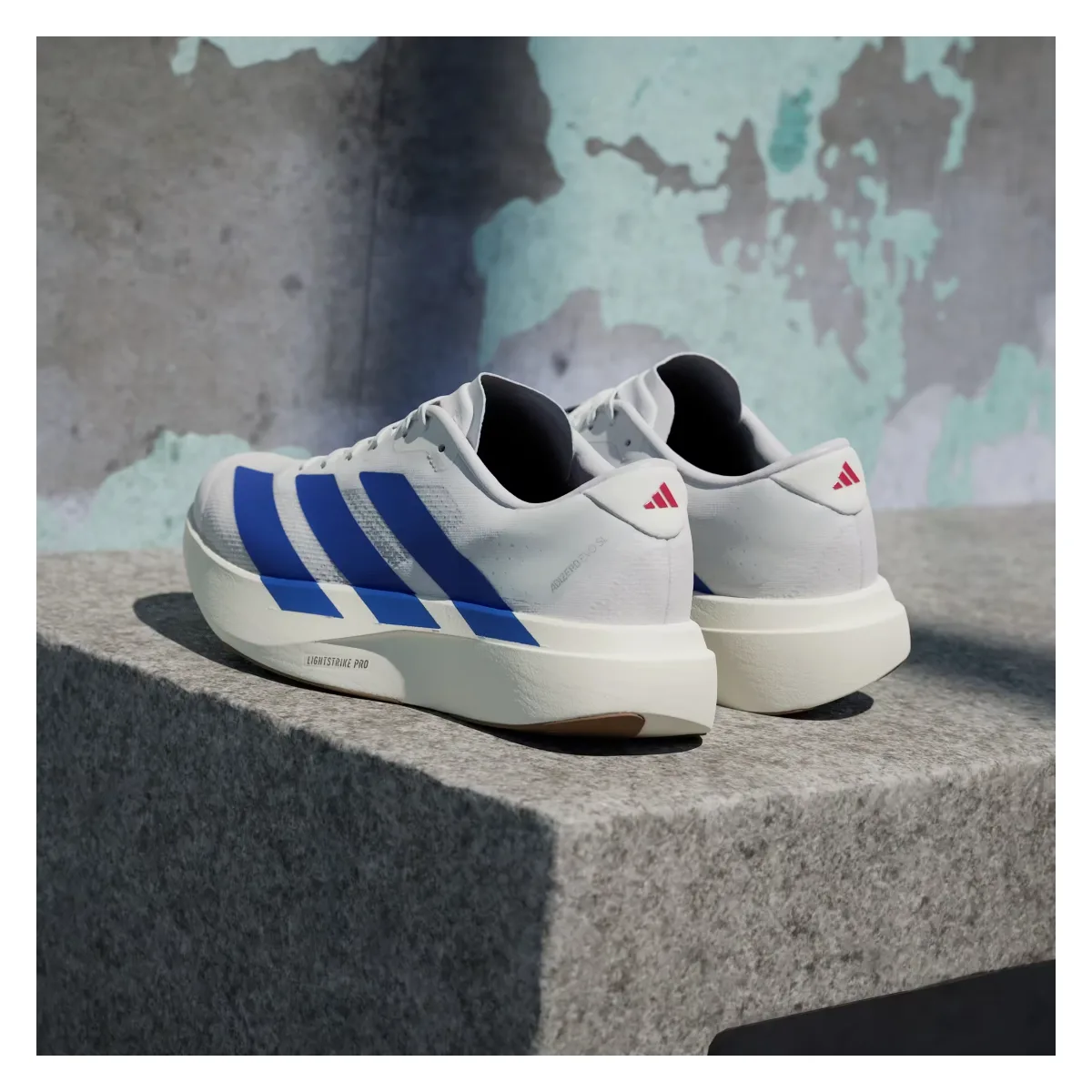 adidas Adizero Evo SL White Royal Blue