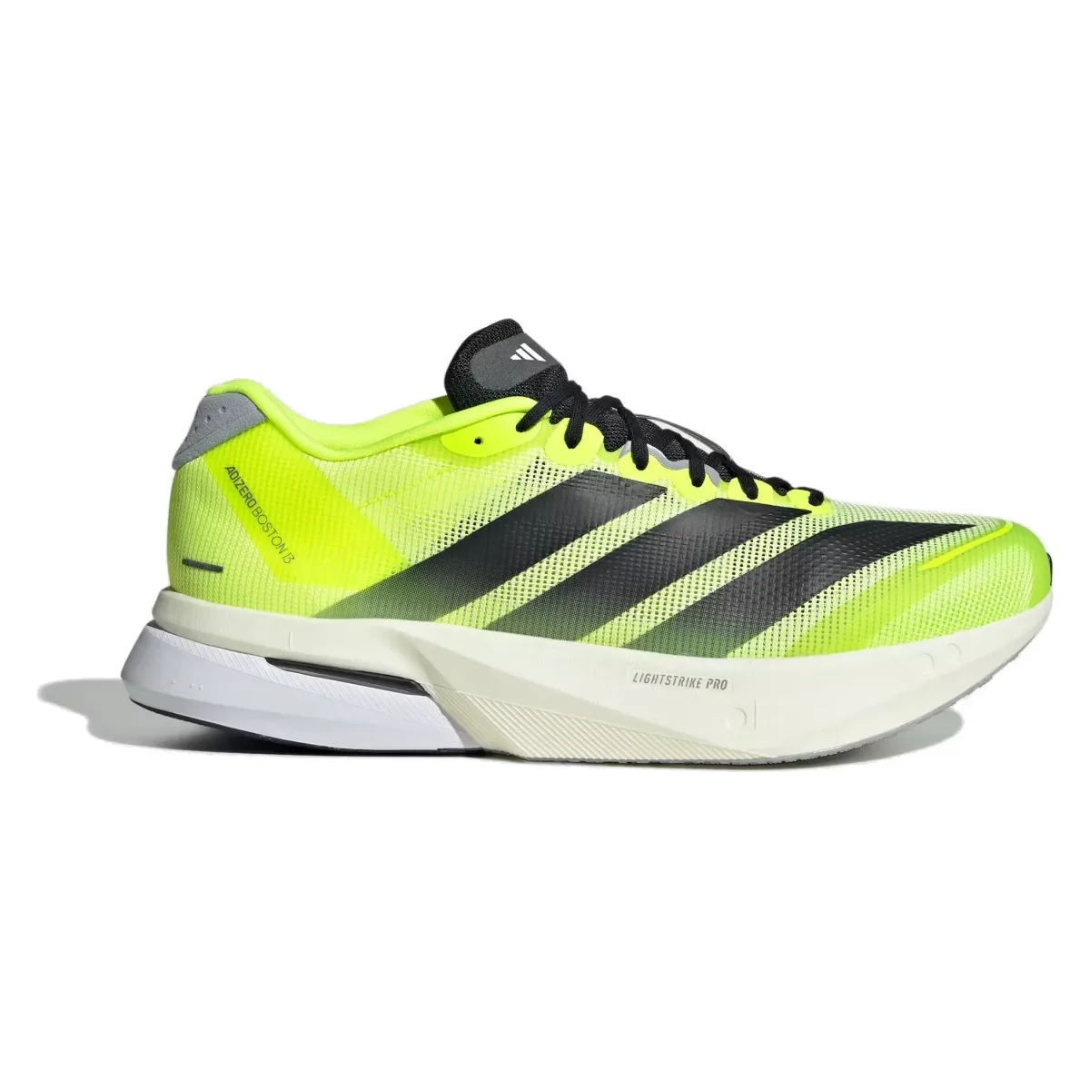 adidas Adizero Boston 13 Lucid Lemon Core Black Halo Silver