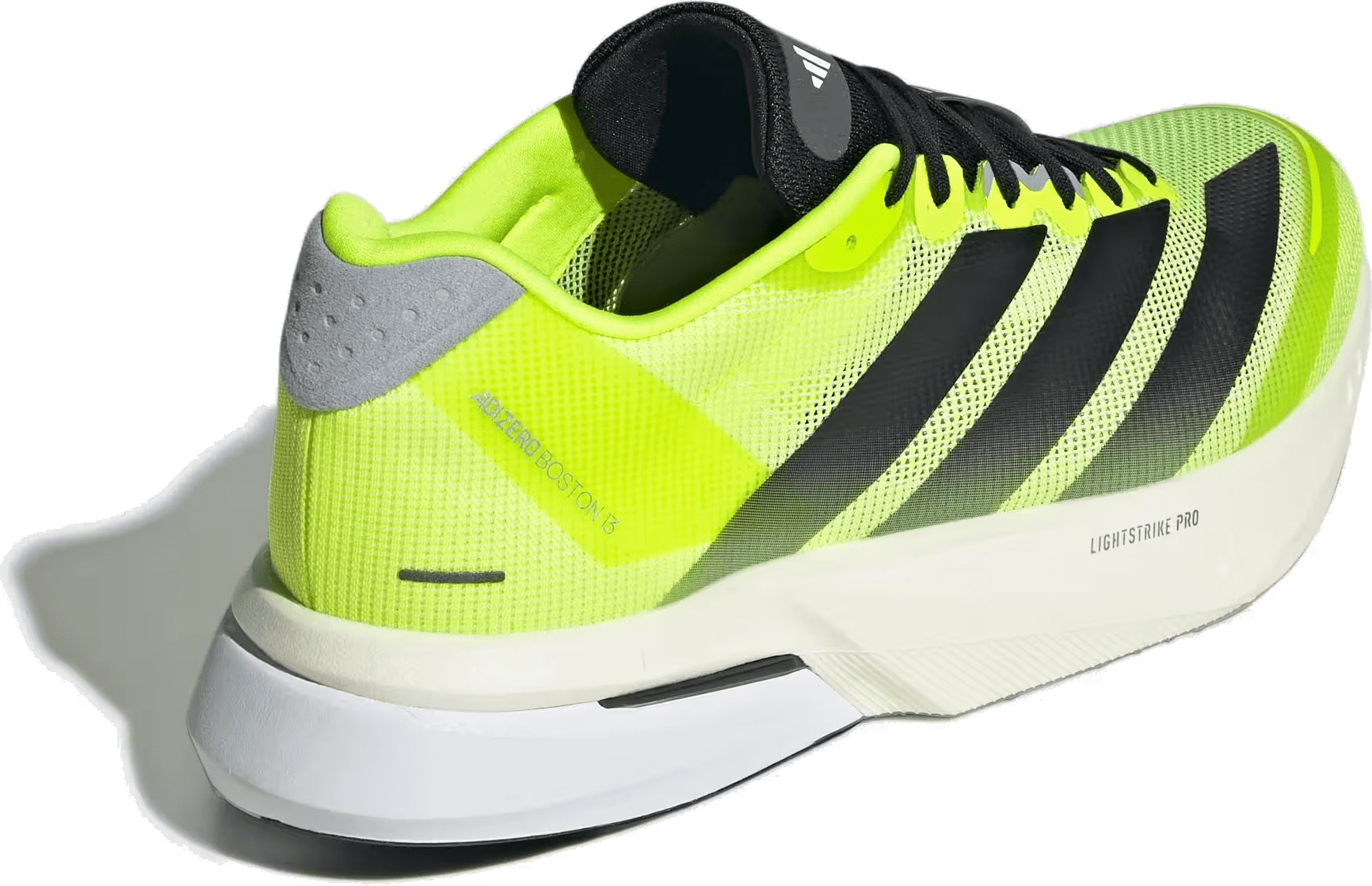 adidas Adizero Boston 13 Lucid Lemon Core Black Halo Silver