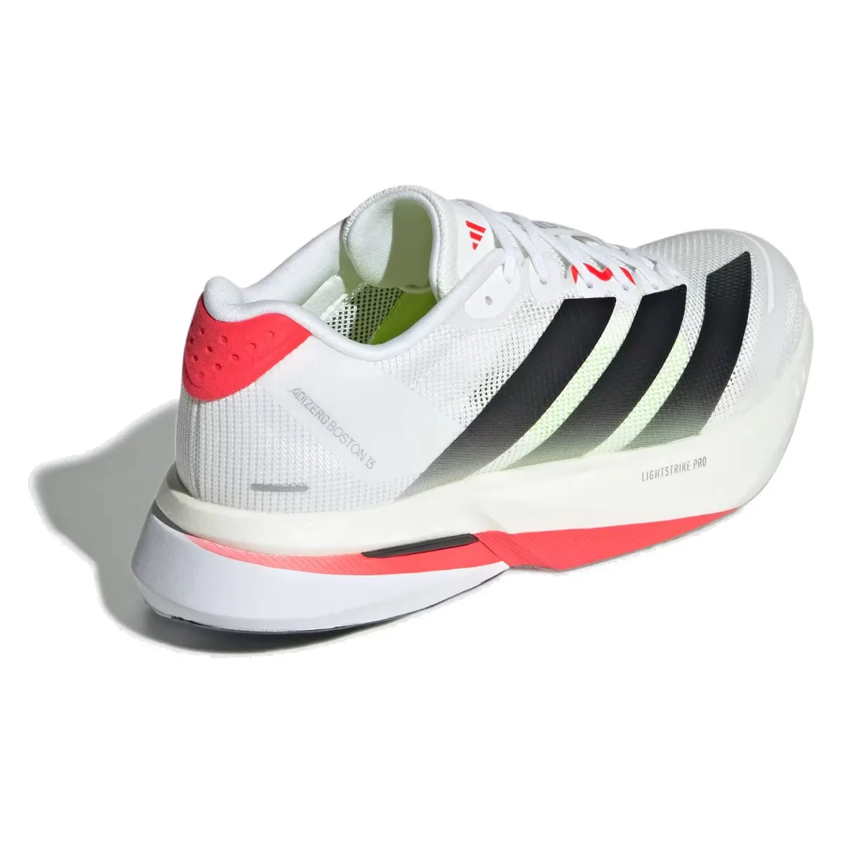 adidas Adizero Boston 13 Cloud White Core Black Lucid Red (Women's)