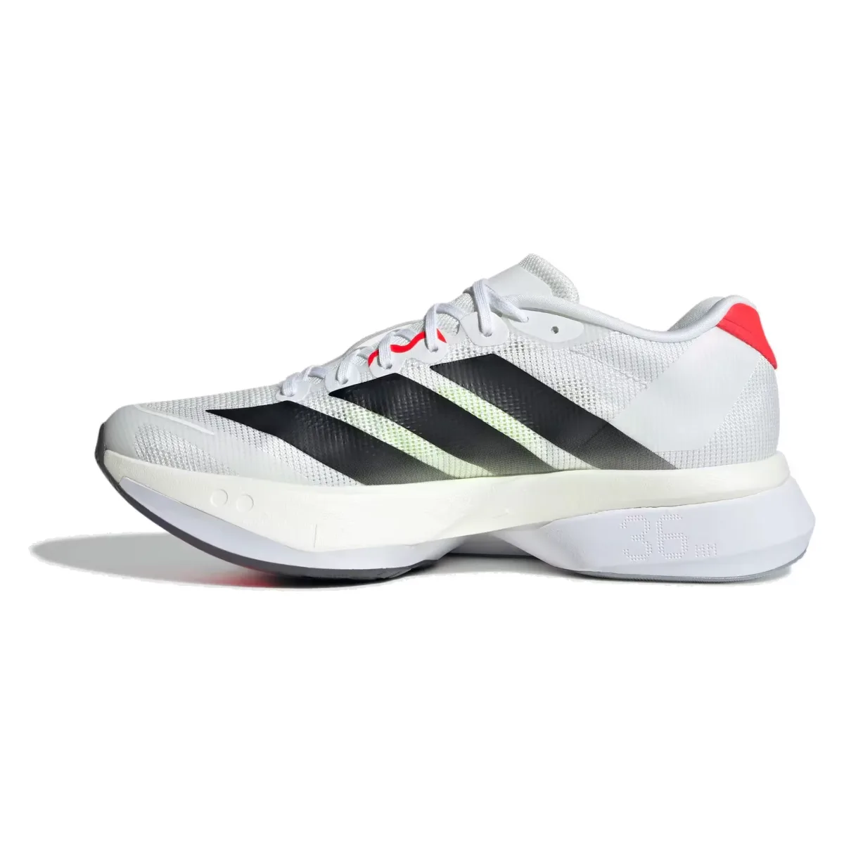 adidas Adizero Boston 13 Cloud White Core Black Lucid Red (Women's)