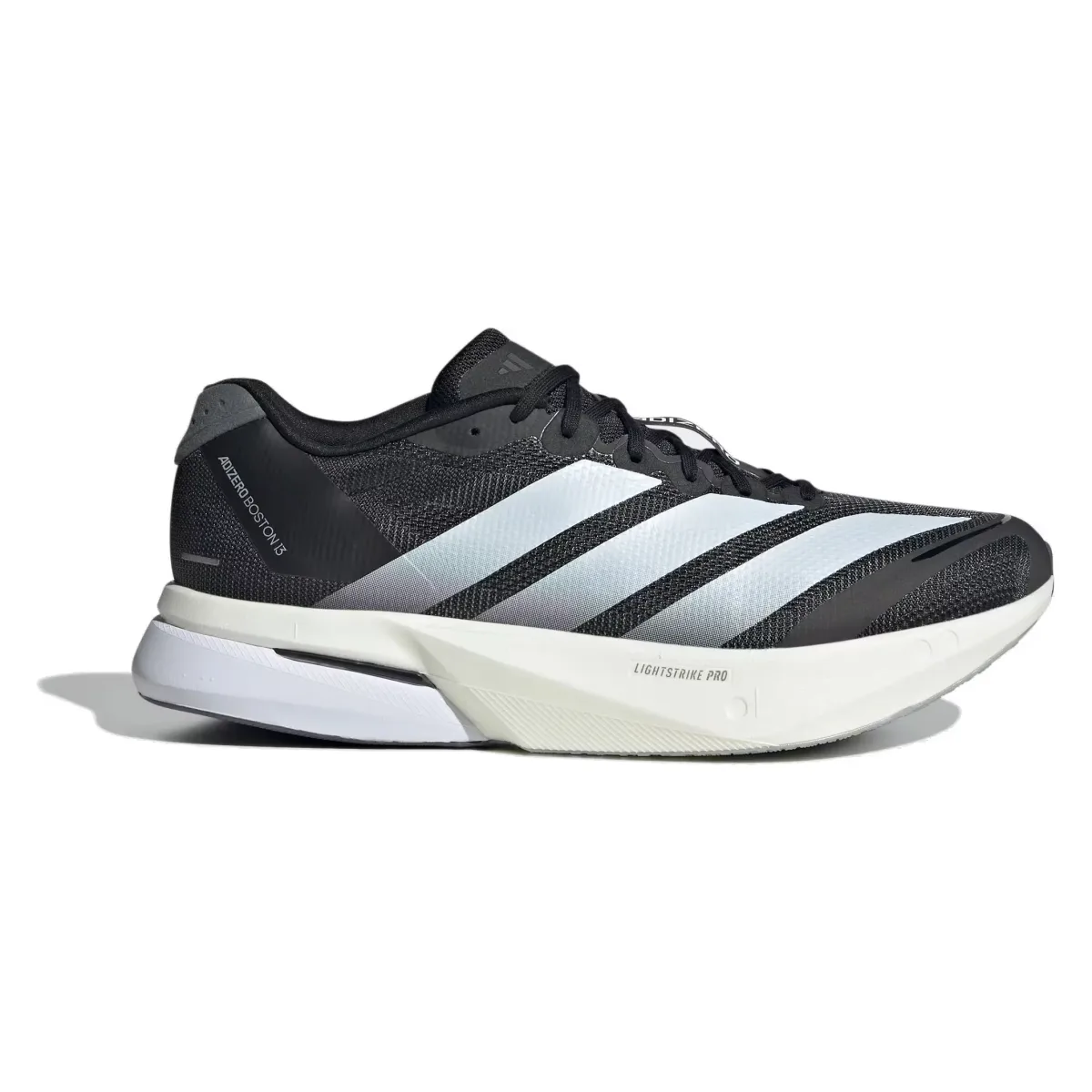 adidas Adizero Boston 13 Core Black Cloud White Grey Five