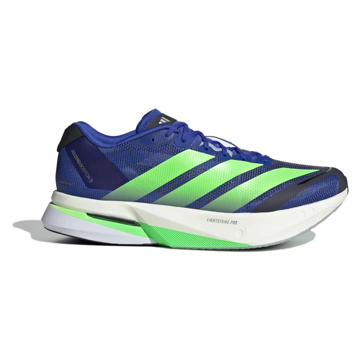adidas Adizero Boston 13 Lucid Blue Lime Burst Core Black