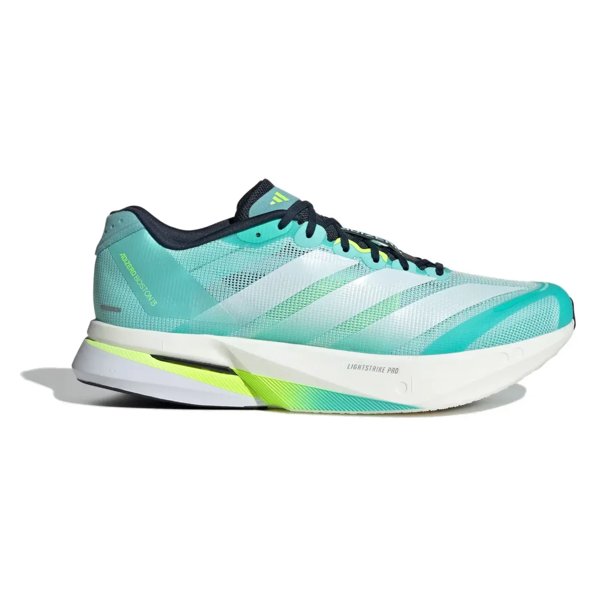 adidas Adizero Boston 13 Flash Aqua White Lucid Lemon