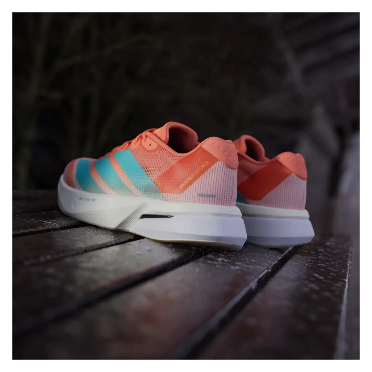 adidas Adizero Boston 13 Semi Coral Flash Aqua (Women's)