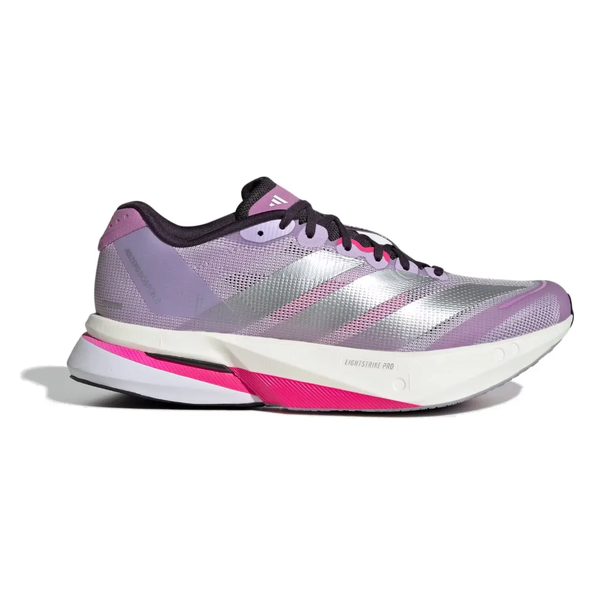 adidas Adizero Boston 13 Powder Plum Silver Metallic (Women's)