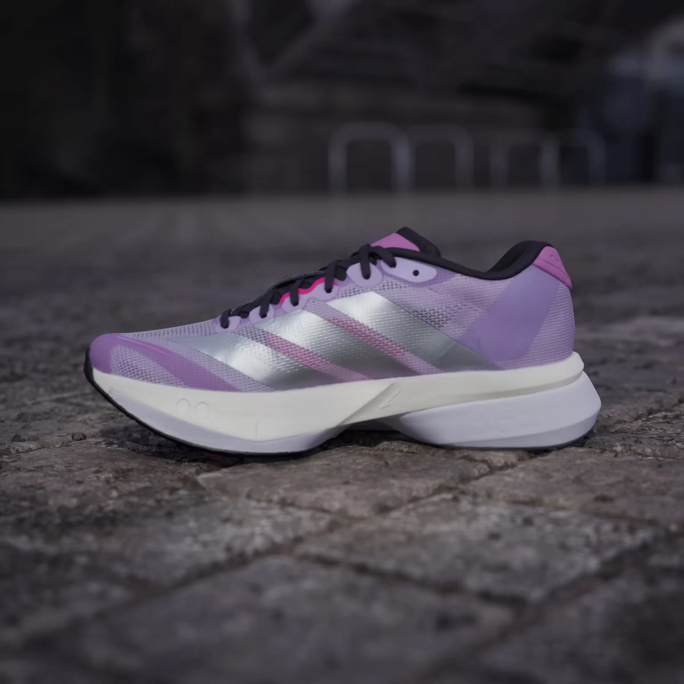 adidas Adizero Boston 13 Powder Plum Silver Metallic (Women's)