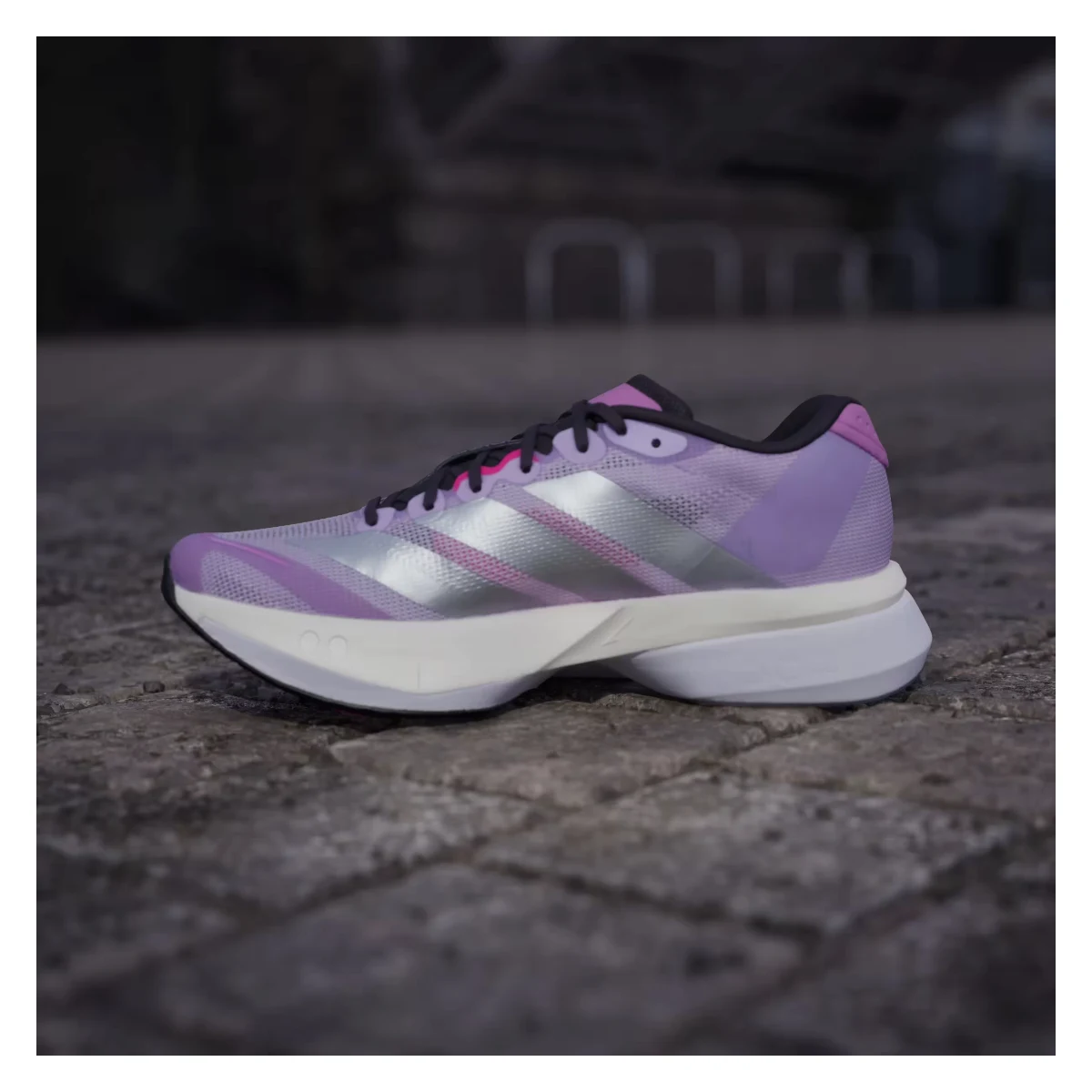 adidas Adizero Boston 13 Powder Plum Silver Metallic (Women's)