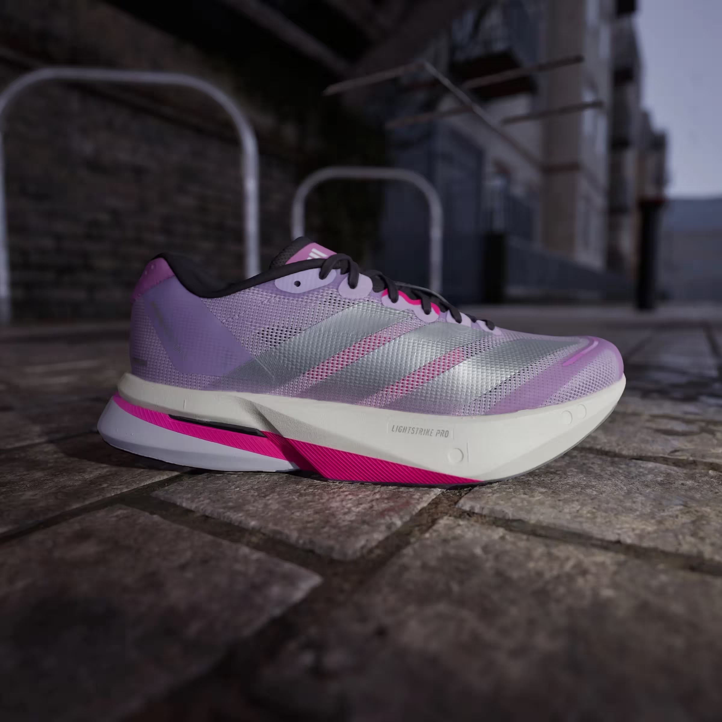 adidas Adizero Boston 13 Powder Plum Silver Metallic (Women's)