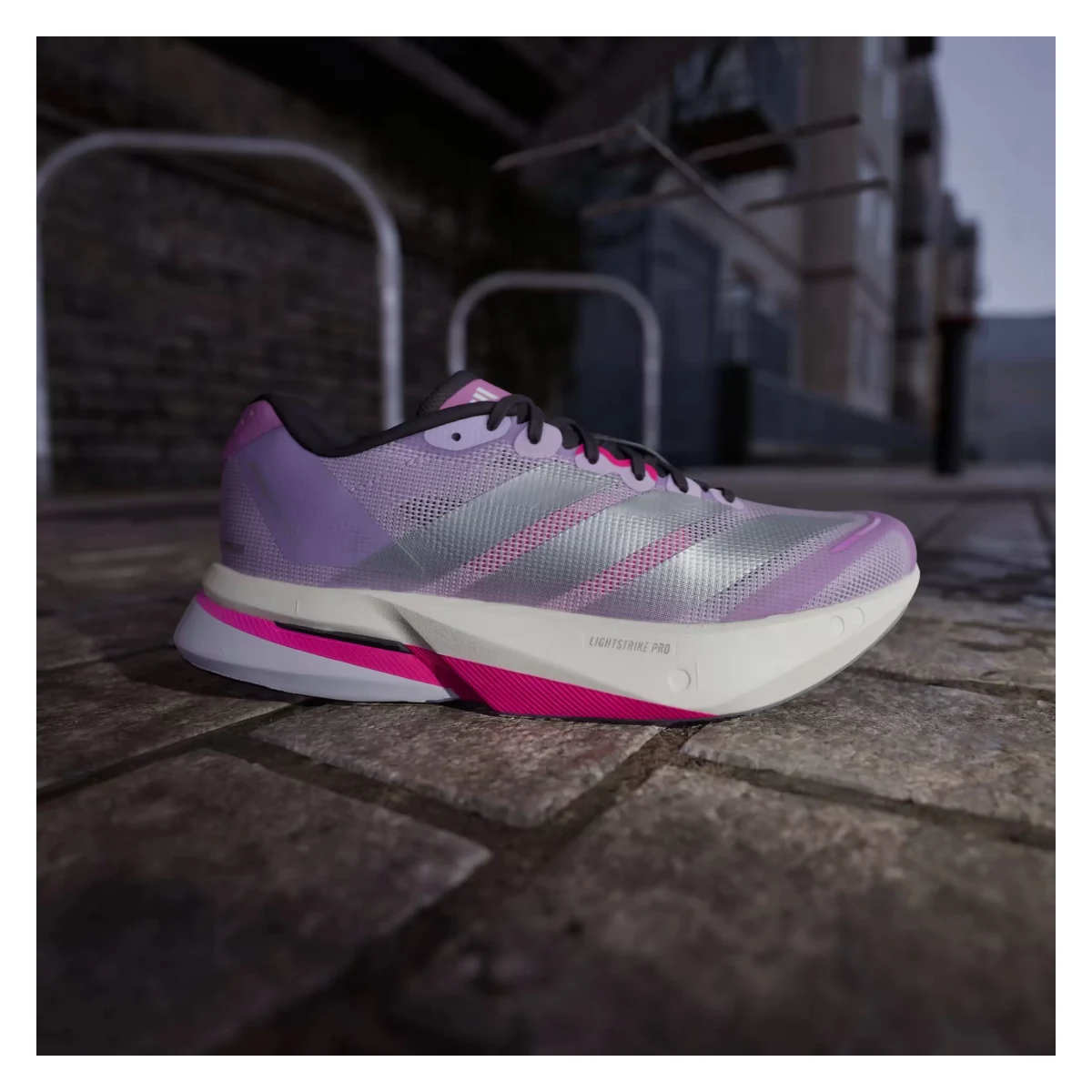 adidas Adizero Boston 13 Powder Plum Silver Metallic (Women's)