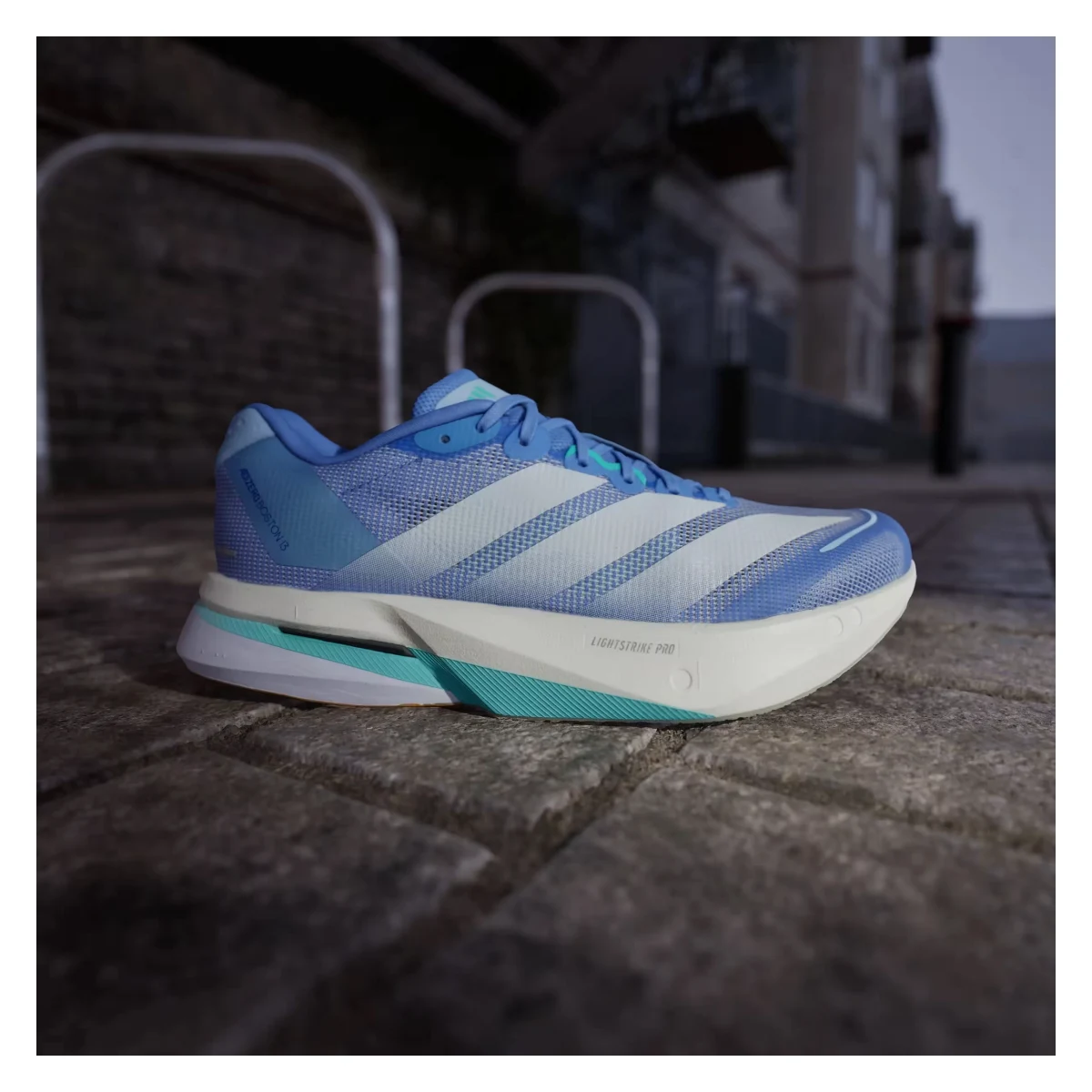 adidas Adizero Boston 13 Blue Fusion Zero Metalic Glow Blue (Women's)