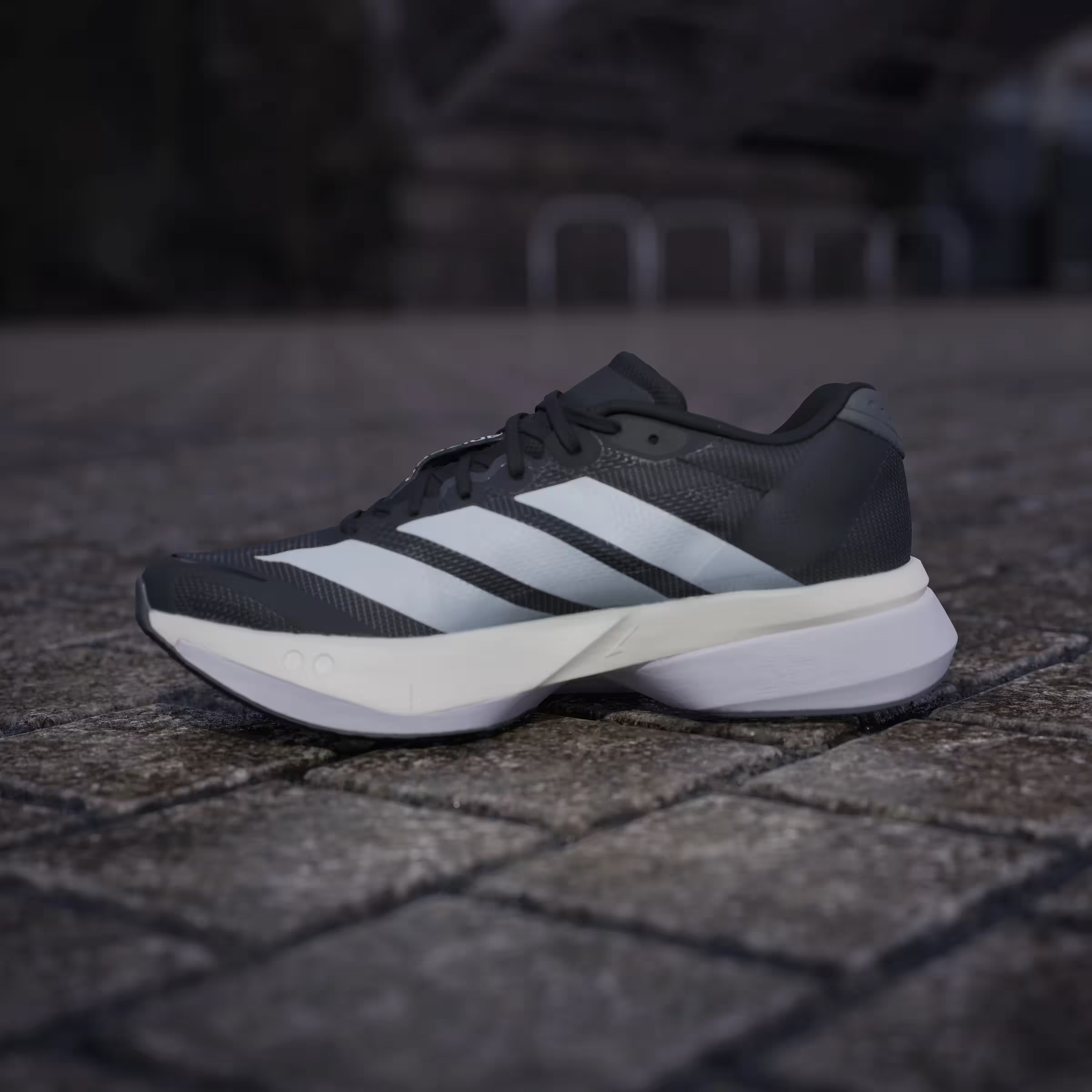 adidas Adizero Boston 13 Core Black Cloud White Grey Five (Women's)