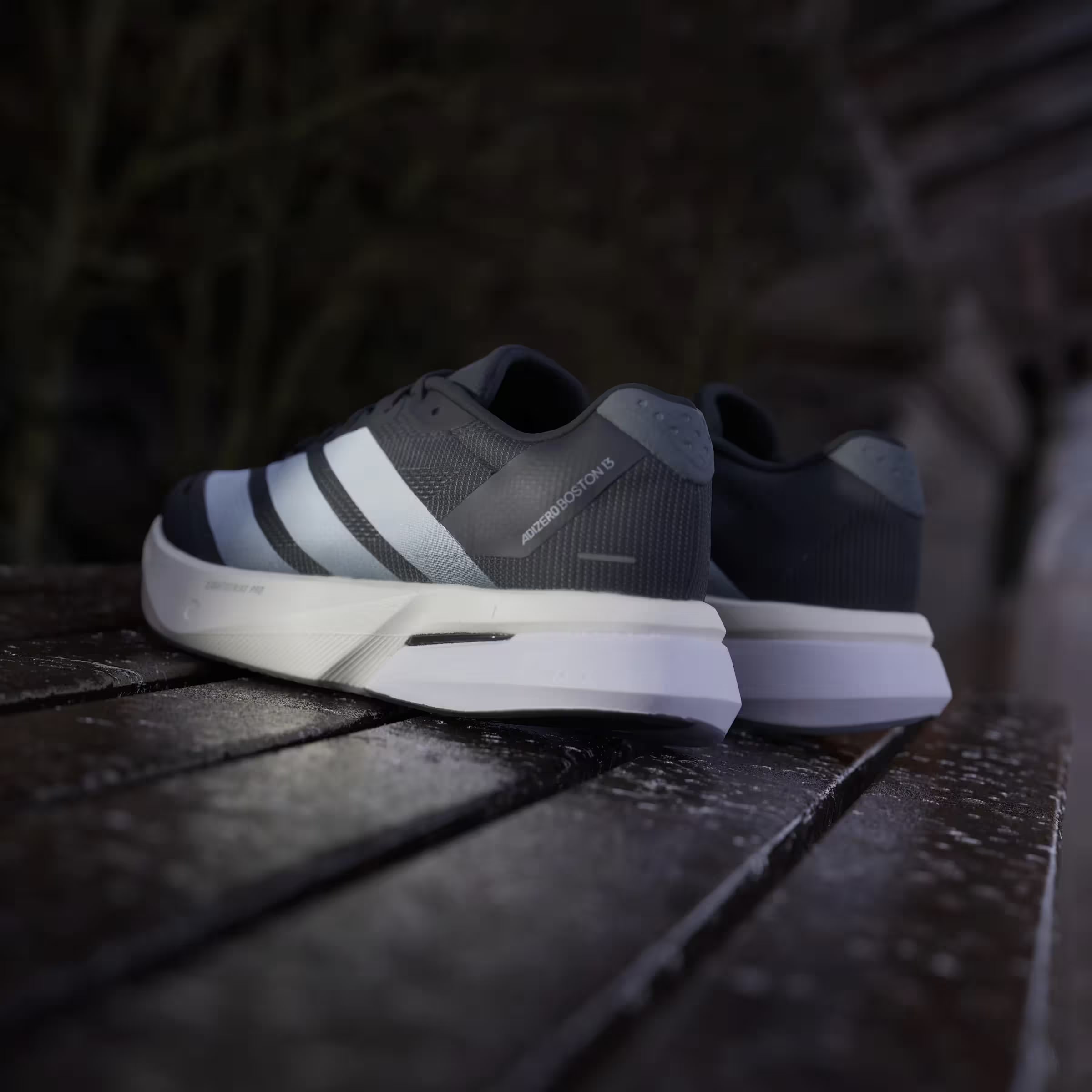 adidas Adizero Boston 13 Core Black Cloud White Grey Five (Women's)