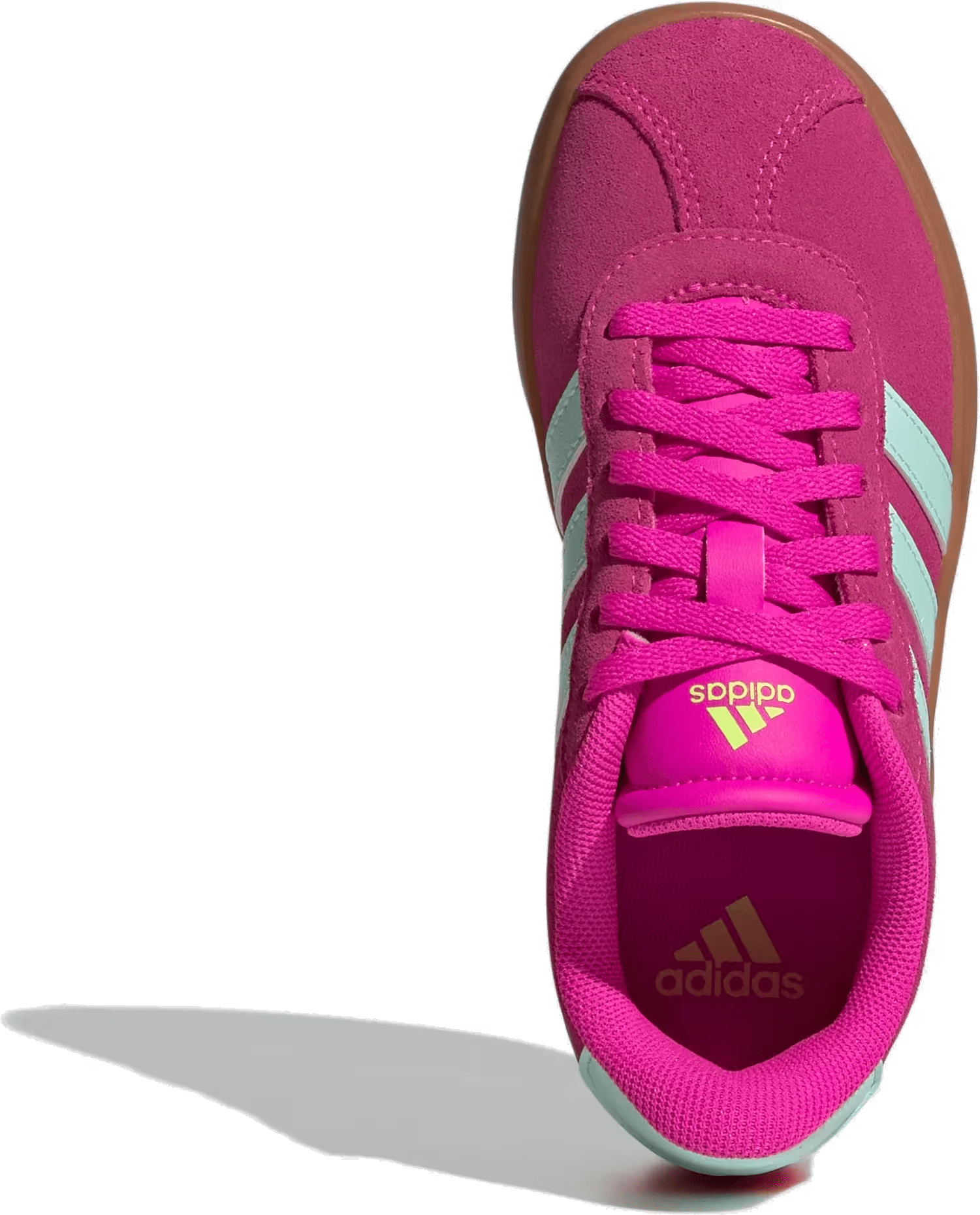 adidas VL Court 3.0 Shock Pink Semi Flash Aqua Lucid Lemon (GS)