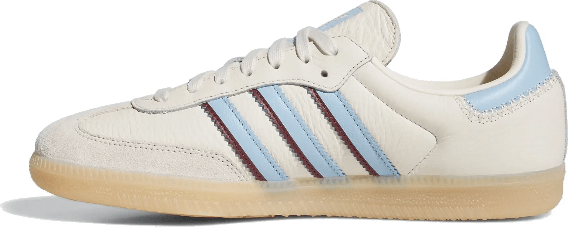 adidas Samba OG Wonder White Clear Sky Shadow Red